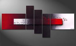 Le tableau moderne<br>'Opposites Attract' 180x80cm