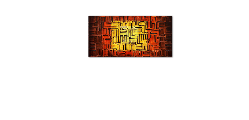Le tableau mural Fire Cubes 120x60cm