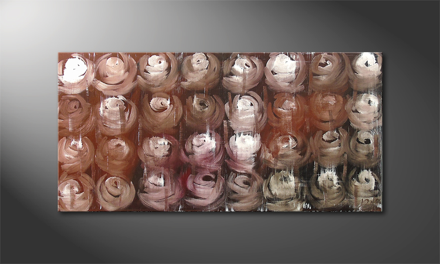 Roses of Memory 120x60x2cm Tableau