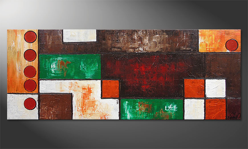 Le tableau mural Stand Out 150x60cm