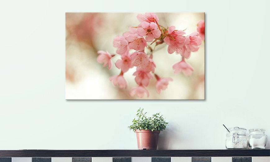 Décor moderne Cherry Blossoms 80x50 cm