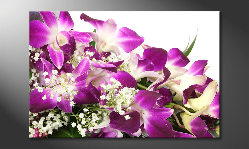 Décor-moderne-Orchid-Blossom-60x40-cm