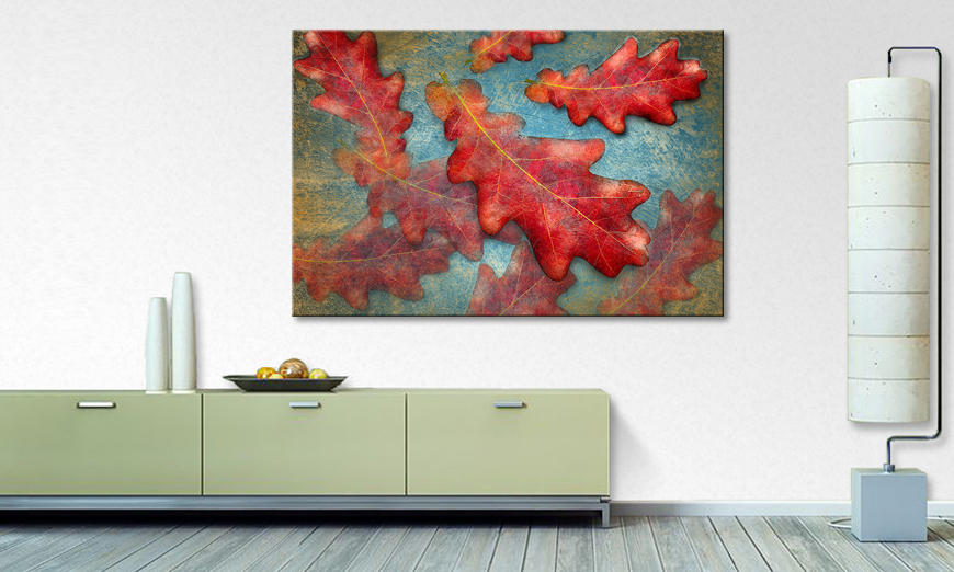 Impression sur toile Fall in the House
