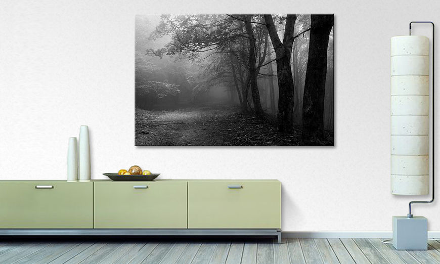 Impression sur toile Green Forest
