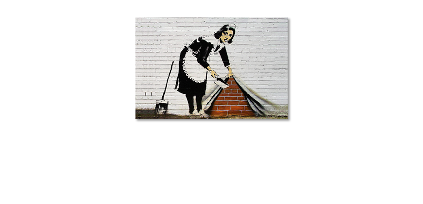 La-toile-imprimée-Banksy-No19