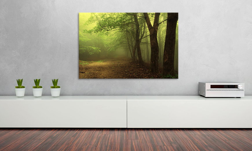 Le tableau exclusive Green Forest 90x60 cm