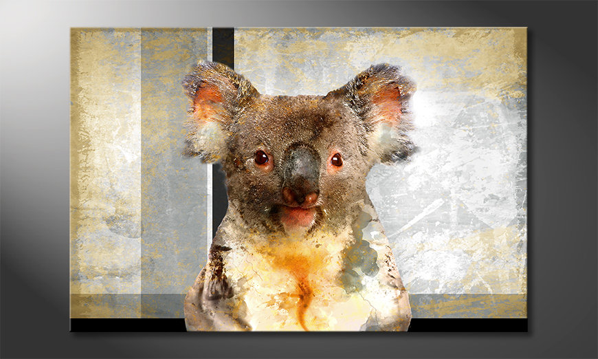 Le-tableau-moderne-Chill-Koala