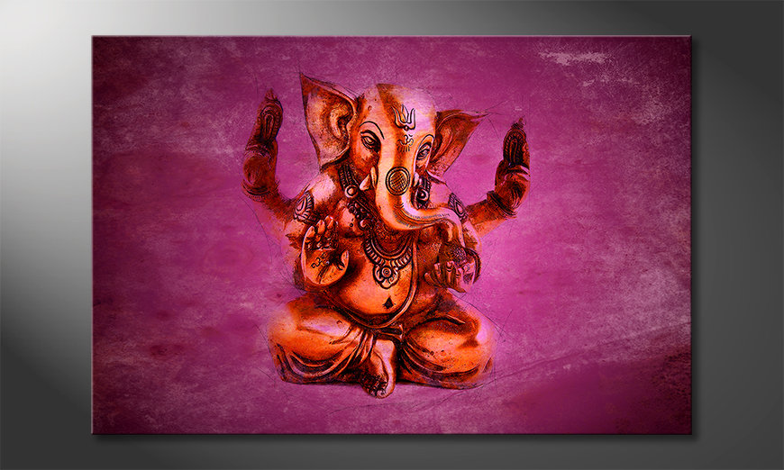 Le-tableau-moderne-God-Ganesha