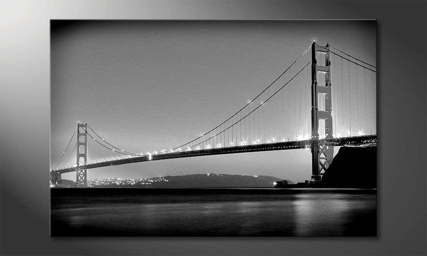 Le-tableau-moderne-Golden-Gate