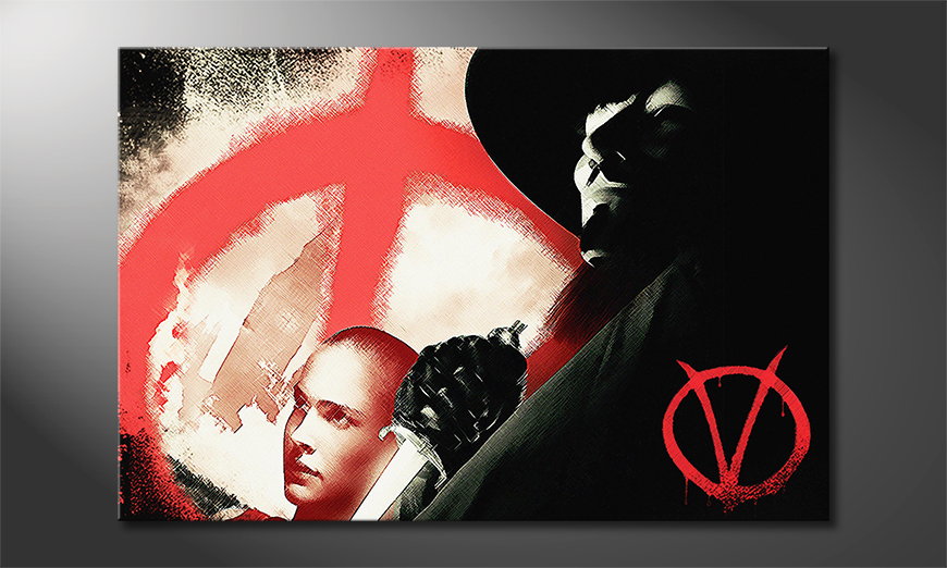 Le-tableau-moderne-V-pour-Vendetta