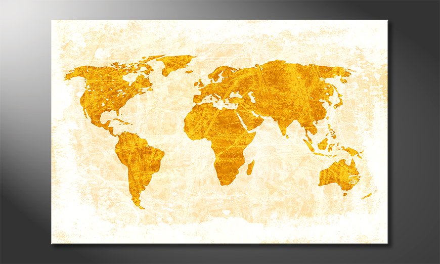 Le tableau mural Carte du Monde 7