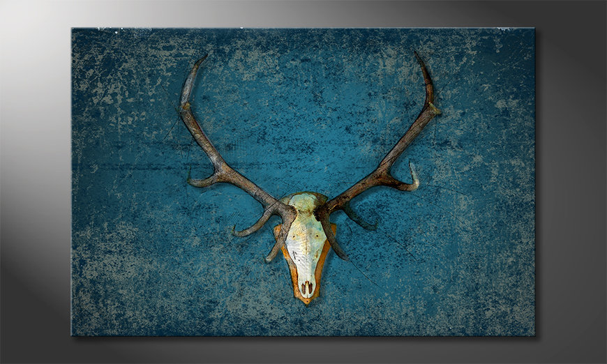 Le-tableau-mural-Deer-Head