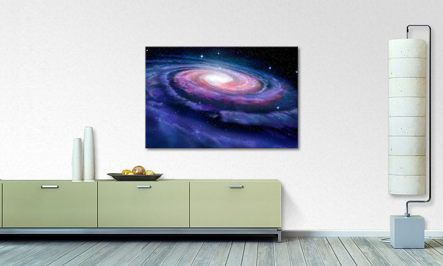 Le tableau mural Far Galaxy