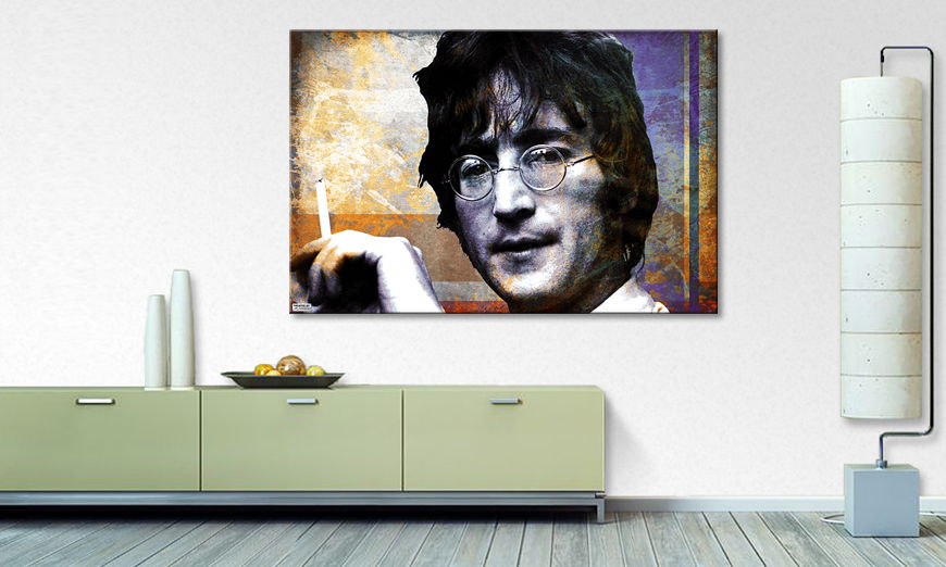 Le tableau mural John Lennon 120x80 cm