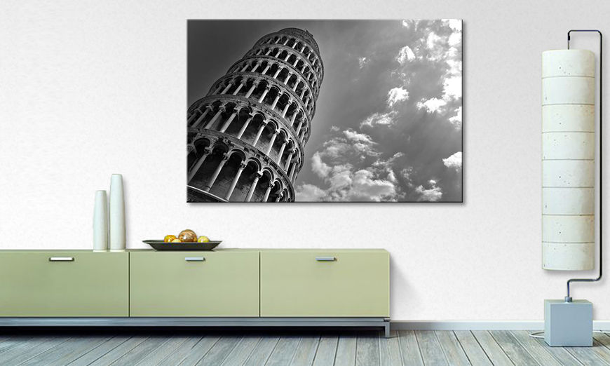 Le tableau mural Leaning Tower