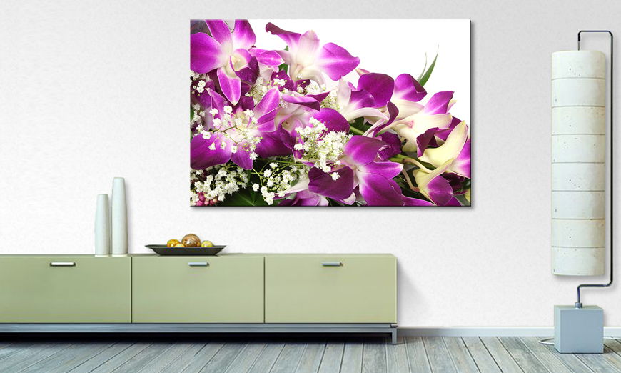 Le tableau mural Orchid Blossom 120x80 cm