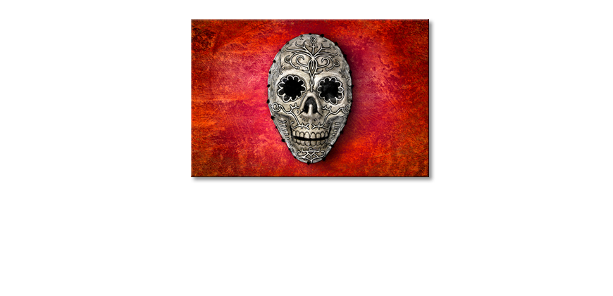 Le-tableau-mural-Red-Skull-120x80-cm