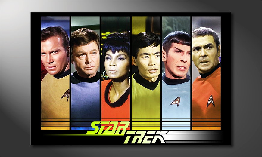 Le tableau mural Star Trek Crew