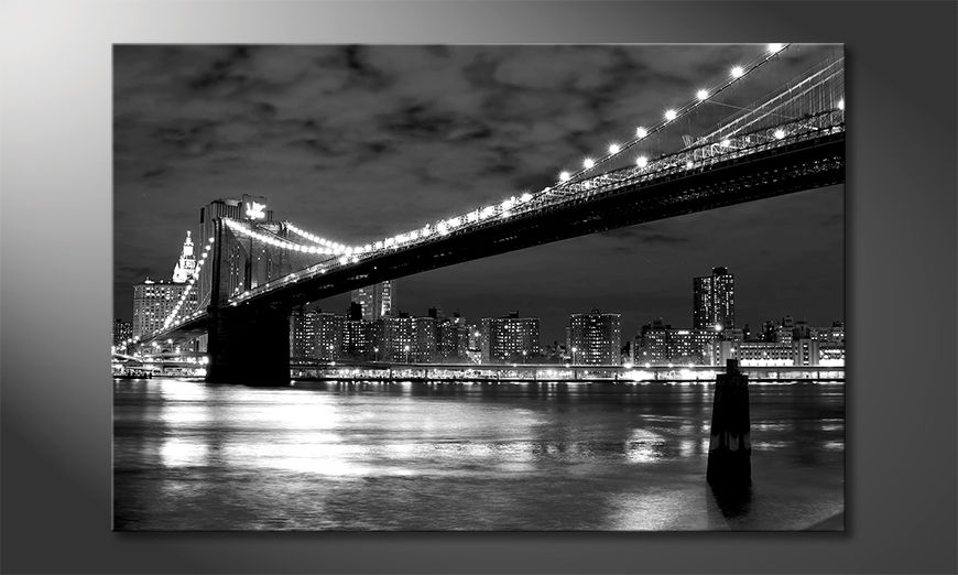 Toile-moderne-Brooklyn-Bridge
