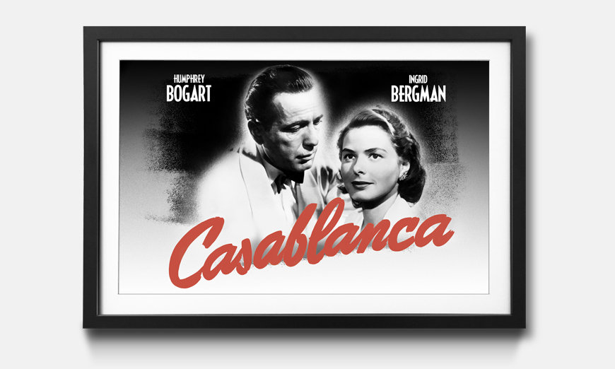 Le tableau encadré Casablanca