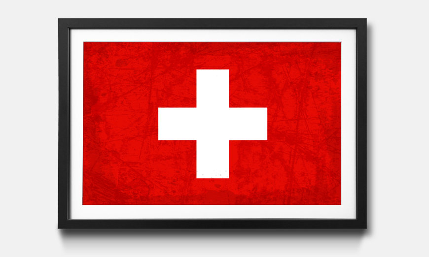 Limpression encadrée Schweiz