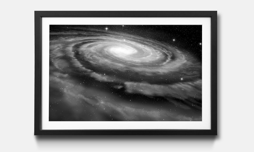 Tableau encadrée Spiral Galaxy