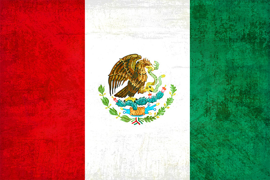 Intissé déco Mexique