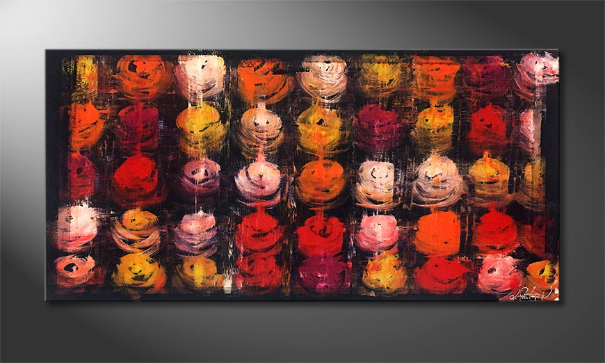 Art moderne Autumn Roses 120x60cm