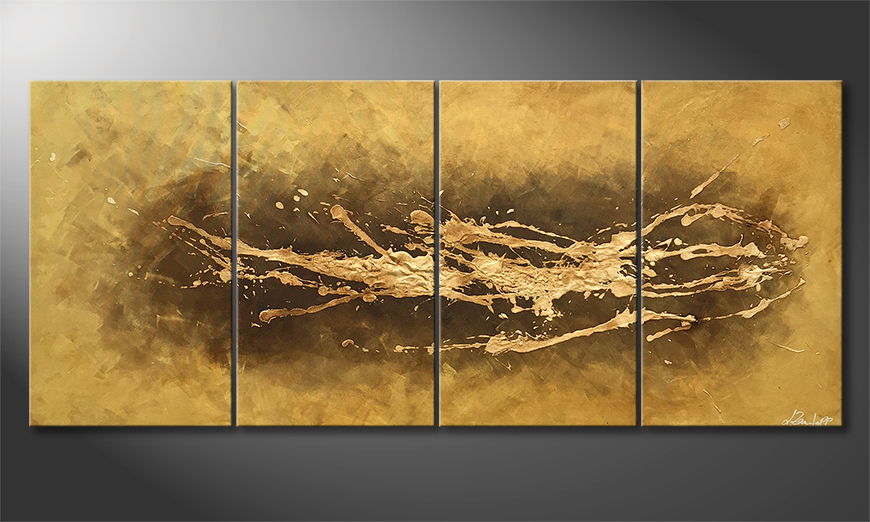 Art moderne Liquid Earth 160x70cm