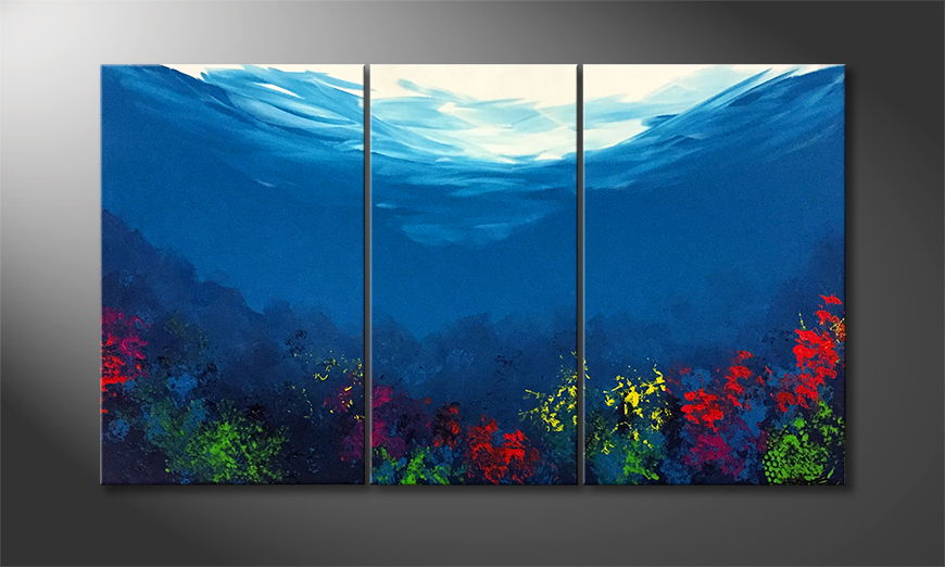 La peinture exclusive Silent Waters 140x80cm