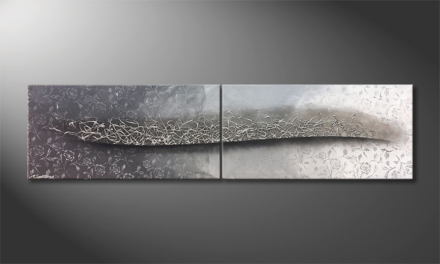 Le tableau exclusif Icy Morning 200x50cm