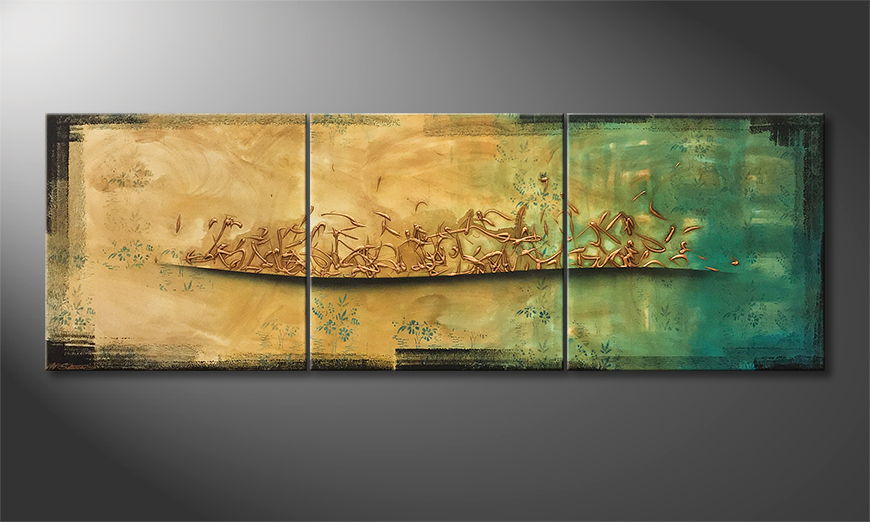 Le tableau exclusif With Ease 210x70cm