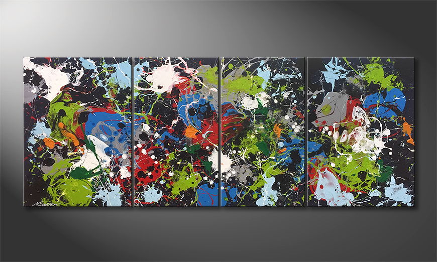 Le tableau moderne All In 180x70cm