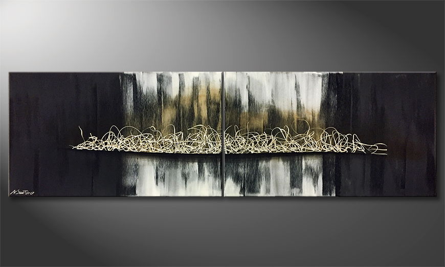 Le tableau mural Between Two Days 200x60cm