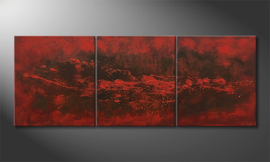 Le tableau mural Heaven and Hell 210x80cm