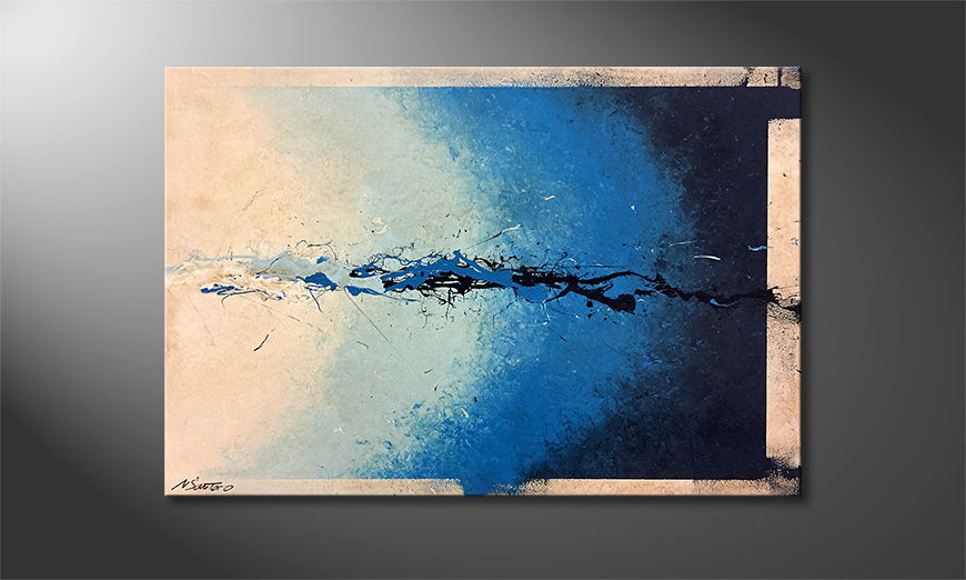 Le tableau mural Ice Crusher 120x80cm