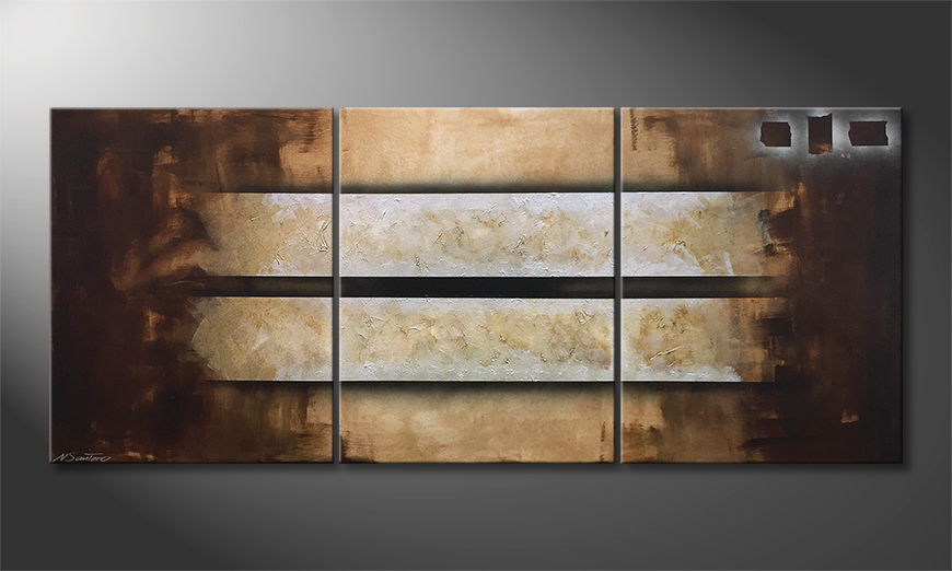 Le tableau mural Rays Of Hope 180x75cm