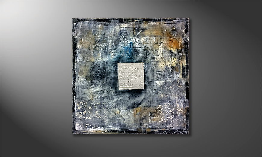 Le tableau mural Rust Of Time 80x80cm