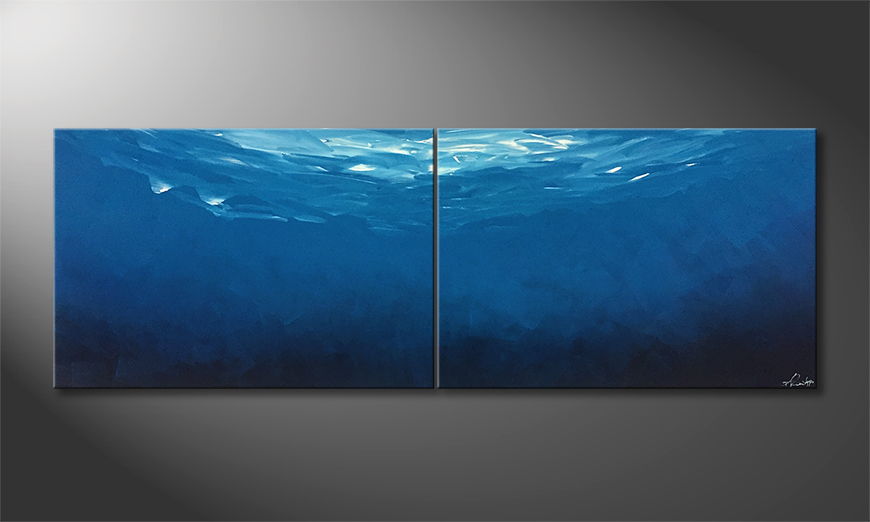 Le tableau mural Submarine 200x70cm